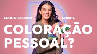 Vem saber como DESCOBRIR sua CARTELA DE CORES da coloração pessoal  por Resolva Meu Look [upl. by Twyla]