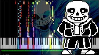 언더테일UNDERTALE quot메갈로바니아MEGALOVANIAquot MIDI synthesia [upl. by Fennessy183]