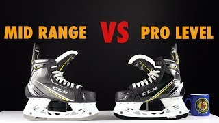 Mid range vs Top Pro Level hockey skates comparison  What is the difference [upl. by Juanne]