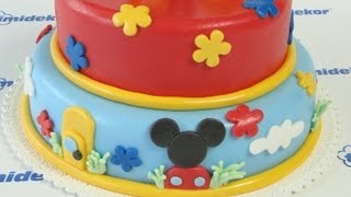 Mickey Clubhouse Cake Dort Mickeyho klubík [upl. by Ocsecnarf]