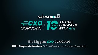 SalesCode CXO Conclave Trailer [upl. by Kaplan486]