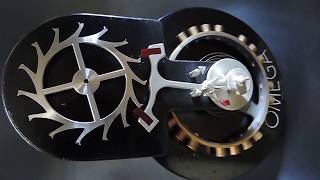 Demo Swiss Lever Escapement by Omega [upl. by Philipson]