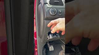 Chevrolet Suburban Trailer Brake Controller Installation automobile chevytrucks chevysuburban [upl. by Gorden855]