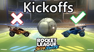 Rocket League Sideswipe Kickoffs Never Lose a Kickoff Again [upl. by Airotna]