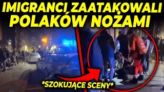 BRUTALNA BÓJKA GRUZINÓW Z POLAKAMI POD KLUBEM [upl. by Nolra643]