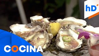 Receta para preparar unas exquisitas ostras con salsa mignonette  hoyDía  Telemundo [upl. by Thetisa994]