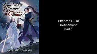 Grandmaster of Demonic Cultivation  English Translation Audiobook  Chapter 11  18 Part 1 [upl. by Moht]