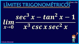 LIMITES TRIGONOMÉTRICOS Ejercicio 02 [upl. by Aihsilat]