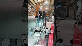 Water heater tank makingpinoyabroad tankmanufacturers welding [upl. by Leunamne]