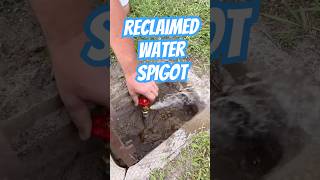 Replacing A Hose Spigot For Reclaimed Water Source  Hose Bibb  Ultra Plumbing amp Drain Cleaning [upl. by Eduj239]