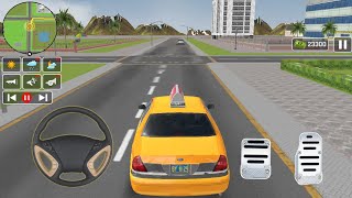 Urban Taxi Driving Simulator  Realistic City Taxi Gameplay [upl. by Ariay500]