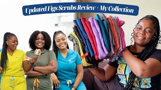 Updated FIGS Scrub Review After Wearing Them For A Year  My FIGS Collection [upl. by Dranyer]