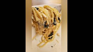 Spinach and Ricotta Spaghetti You Must Try😀 💯Creamy mediterraneanfood healthyfood asmr [upl. by Wenona]