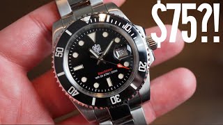 La Touraine Maritimer Watch Review Best Diver Under 100 [upl. by Kieryt]