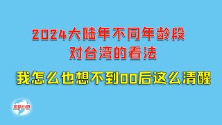 【游侠小周】2024年不同年龄段对台湾的看法，我怎么也想不到00后这么清醒 [upl. by Yeung]