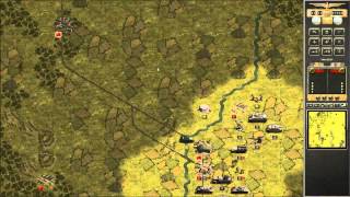 Panzer Corps GC43 Scenario 7 Prohkorovka Part 1 [upl. by Alyakcim982]