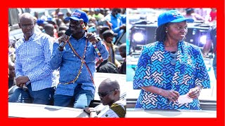 Azimios Raila the 5th and Running Mate Martha Karua takes Narok by storm [upl. by Arrol]