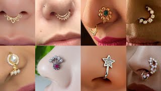 Stunning Nose Stud N Nose Ring Designs To Look More Special On Occasions ✨️✨️ [upl. by Annor]