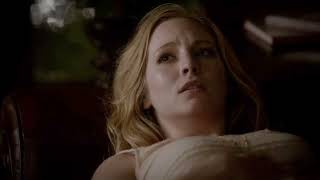 TVD 4x13  Klaus bites Caroline Klaus heals Caroline  Klaroline Scenes HD [upl. by Nallac]