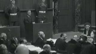 Alfred Rosenberg Questioned at Nuremberg Major War Criminals Trial 4171946 US Publishers Observe [upl. by Rot242]