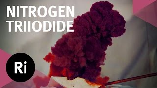 Slow Motion Contact Explosive  Nitrogen Triiodide [upl. by Lombard]