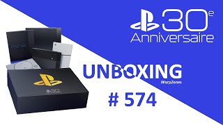 Unboxing  Déballage  574 Coffret PlayStation 30ème Anniversaire  PS4 Omaké [upl. by Bayer]