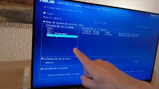 Explico como actualizar el Bios y las configuraciones del bios [upl. by Uahsoj]