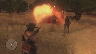 Red Dead Redemption Explosive Rifle Mastery Rank 3  4 Early In The Game [upl. by Teragramyram281]