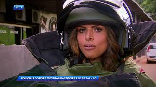 CA  Policiais do BOPE mostram bastidores do batalhão  29012018 [upl. by Stephanie]