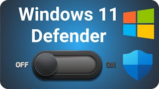 Windows 11 Defender deaktivieren aktivieren [upl. by Doolittle]