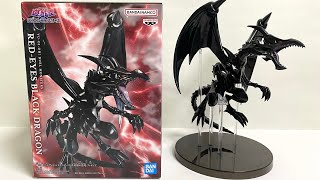 Unboxing YuGiOh Duel Monsters Red Eyes Black Dragon Figure [upl. by Yunfei]