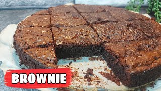 BROWNİ KEK NASIL YAPILIR👍 ÇİKOLATALI TARİFİ💯 KEK YAPIMI 👌🏻 HOW TO MAKE BROWNIE RECİPE▶️ shorts [upl. by Enilauqcaj]