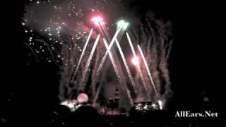 Disneylands Halloween Screams fireworks show [upl. by Idnac]