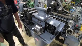 Hardinge HLVH 10quot x 20quot Wide Bed Lathe [upl. by Onilegna]