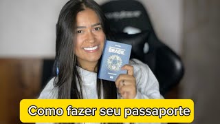 COMO TIRAR PASSAPORTE 20232024 PASSO A PASSO [upl. by Auqined]