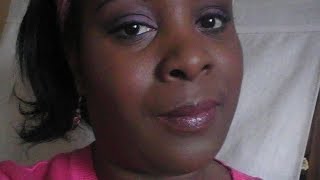 TUTO  Maquillage rose et lilasCest le printemps  palette ELF [upl. by Adnic974]