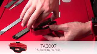 Swix How to Use The TA3007 Phantom Edge File Holder [upl. by Sedrul208]