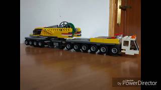 Lego Gottwald AK 850 derrick part 2 [upl. by Barolet]