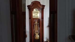 Standuhr grandfatherclock Hermle Westminster Melodie Germany [upl. by Akkin]