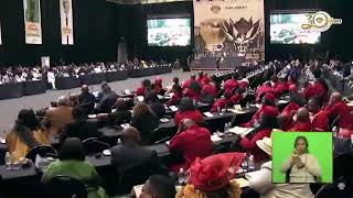 First Sitting of the National Assembly The Battle for President C Ramaphosa VS J Malema GNU [upl. by Danica]