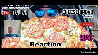 Reaction to Donatos® Italian Cheese Bread Review 🧀🍞  theendorsement [upl. by Akissej]