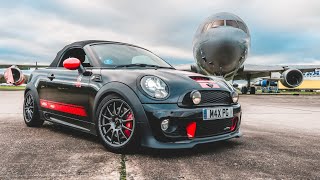 This 270 BHP MINI JCW Roadster is RAPID and sounds like a popcorn machine [upl. by Nauq]