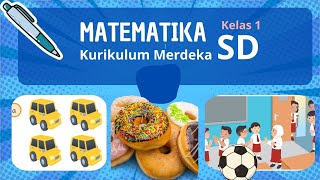 Matematika SD Kelas 1 Penjumlahan [upl. by Frentz]