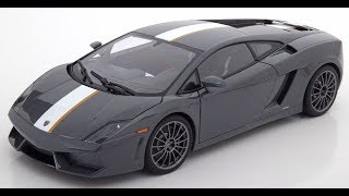 Modelissimo Auto Art Lamborghini Gallardo 5502 grey 118 [upl. by Dun68]