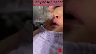 Baby nose cleaner Nasalaspiratorforbaby Safebooger babyproducts shorts newbornbabyessentials [upl. by Kcirej]