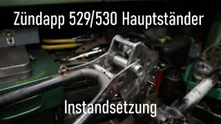 Zündapp 529530 Hauptständer Instandsetzung KS50 KS80 GTS50 [upl. by Docilu]