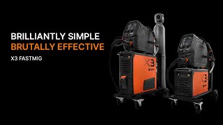 X3 FastMig – industrial welding machine with synergic and pulse MIGMAG [upl. by Hanny]