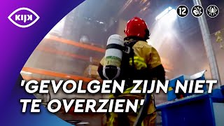 Gevaar door BRAND naast plek voor VUURWERKOPSLAG  Als de Brandweer  KIJK [upl. by Otsugua]