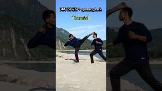 360 KICK  Spinning kick 🔥tutorial ✅ tutorial kick martialarts taekwondo karate short viral [upl. by Rooney741]