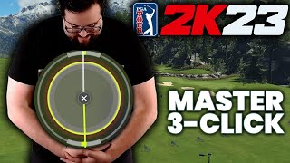 Master the 3CLICK Swing in PGA Tour 2K23 [upl. by Medrek]